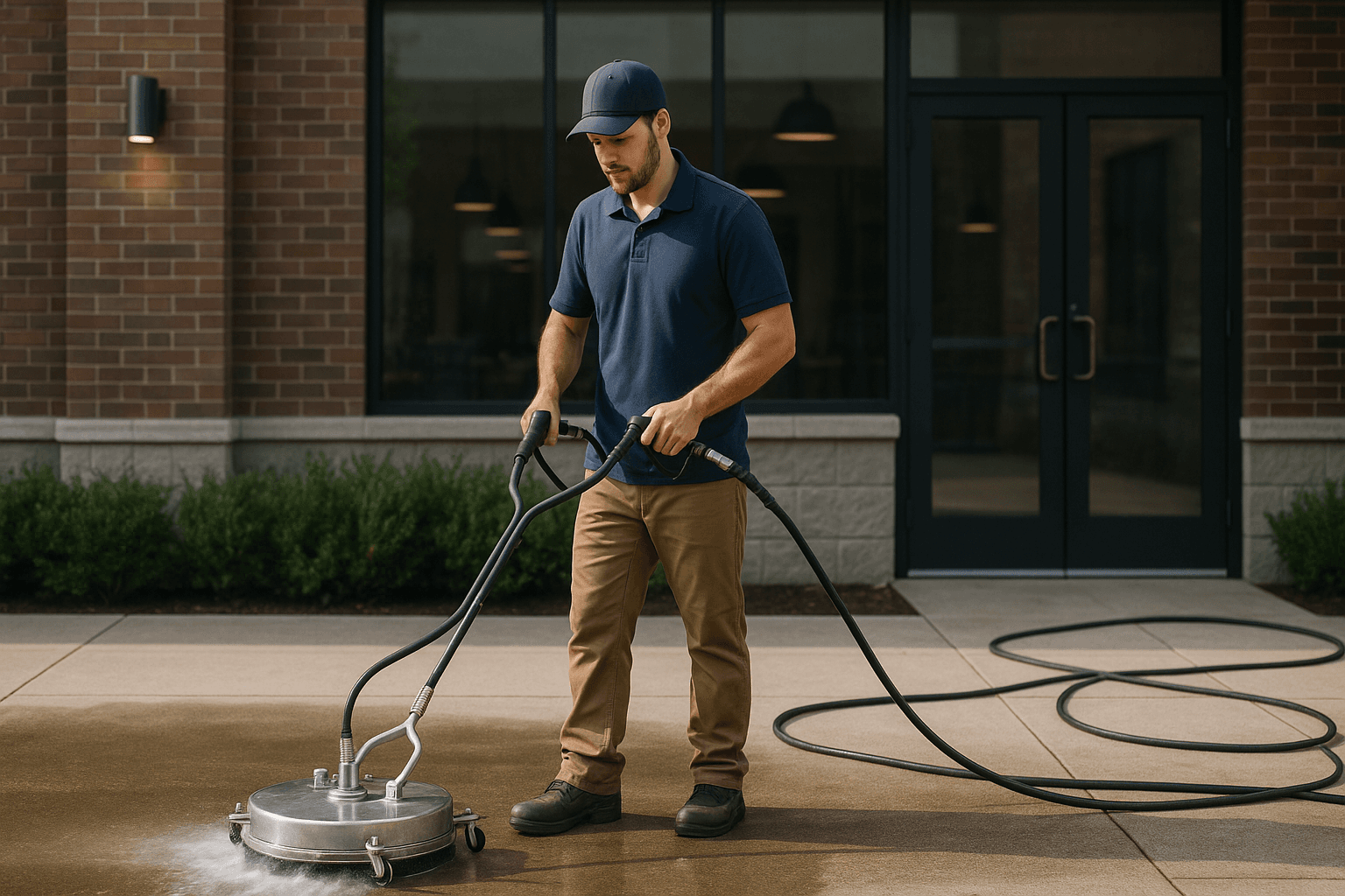 Apply the Pressure Pressure Washing hero image